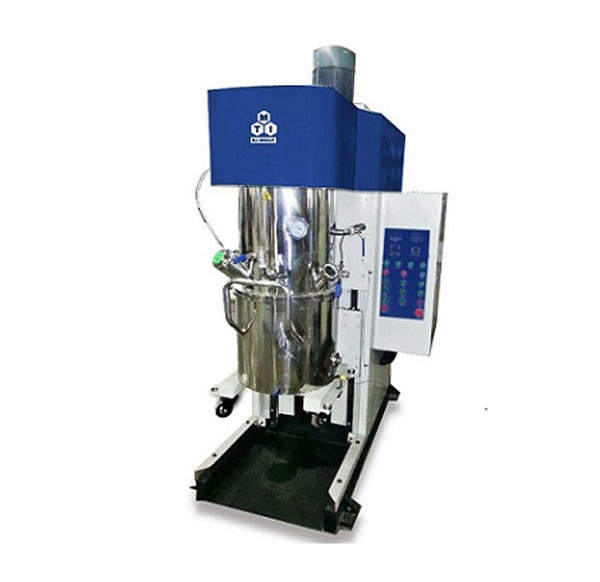 10 L Planetary Vacuum Mixer with Vacuum Pump and Water Chiller - MSK-SFM-10L