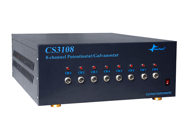 8-channel potentiostat model CS3108