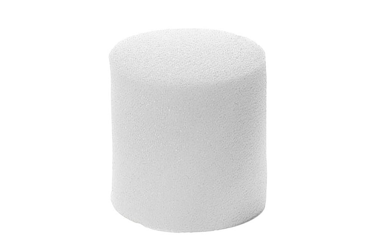 Alumina Foam Block: 80 mm Diameter (one pair) for 90mm Tube Furnace - EQ-F-T-block-80