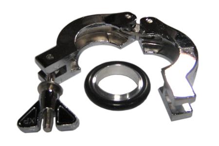 KF-25 Quick Clamp with Rubber O-ring - EQ-KF-Clamp-D25
