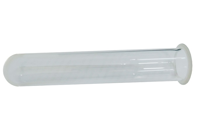 One End Closed Quartz Tube ( 50ODx44IDx263L, mm) - EQ-QZTube-CFF