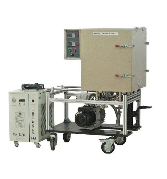 Compact HIP Furnace (80IDx130H mm) Max. 1500C upto 10 Mpa with Sliding Safety Box - CM-HIP-3