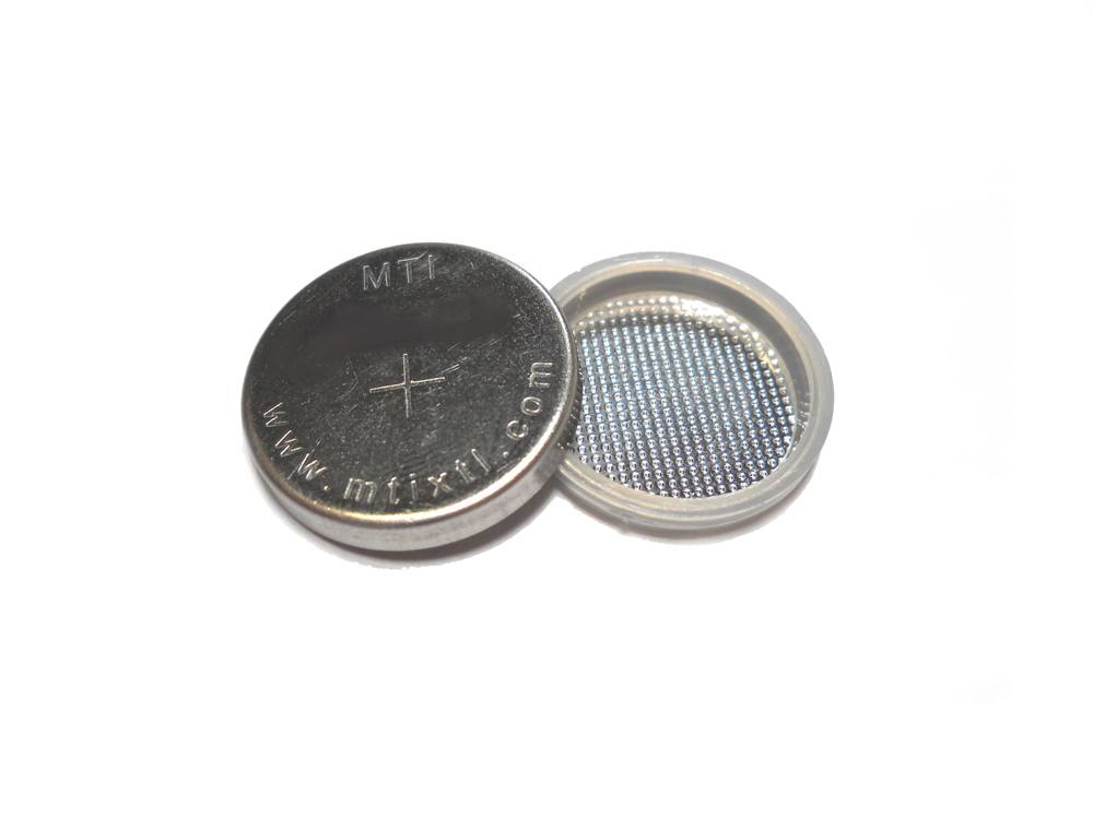 CR1220 Coin Cell Cases (12.5 d x 2 mm) w/ Seal O-rings for Battery Research - 100 pcs/pck - EQ-CR1220-CASE