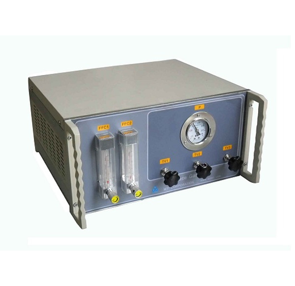 Compact Two Channel Trace Gas Mixer (16 -160 ml/m Flowmeter) - EQ-CGM-2F