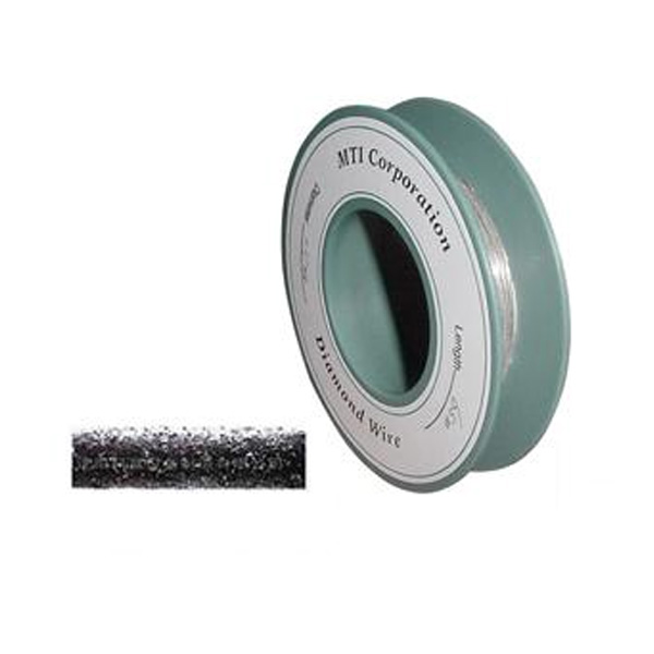 Diamond Wire of 0.25 mm Dia.with Optional Length for Wire Saw Cutting -Made in USA - EQ-DW025