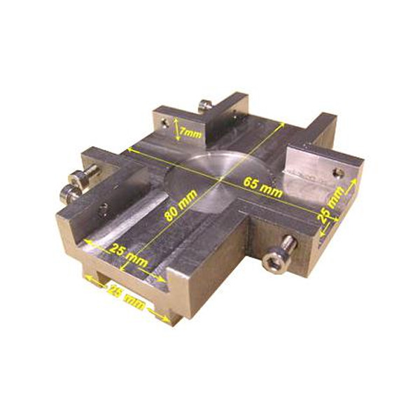 Precision Cross Mount Vise for EC400 dicing and 150 Low Speed - EQ-ECO-401