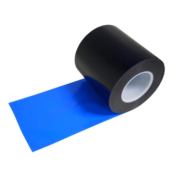 Blue Adhesive Plastic Film (PVC) for Vacuum Chuck on Spin Coater, 10 feet/ package - EQ-ECO-519-LD
