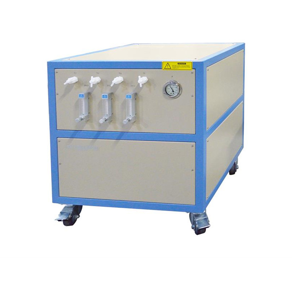 Anti-Corrosion Three Channel Gas Mixing Control Station Made of PTFE Parts - EQ-GSL-3F-PTFE