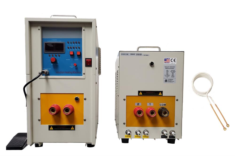 35KW (30 - 80 kHz) Induction Heating System with Timer Control - EQ-SP-35B