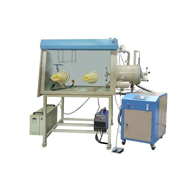 Manual Operated 32-Cavities Arc Melting System in Glove-Box for High Throughput Alloy Research - EQ-SP-MAM-32