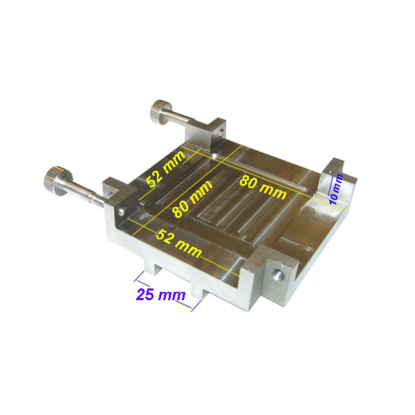 Precision Cross Mount Vise for SXJ-2 Diamond Wire Saw - EQ-SXJ-2-4