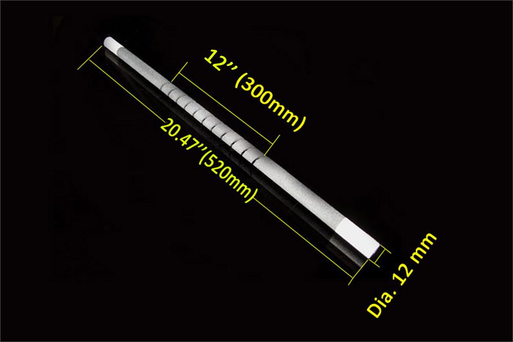 1650C Grade Kanthal GLOBAR SG SiC Heating Element (12