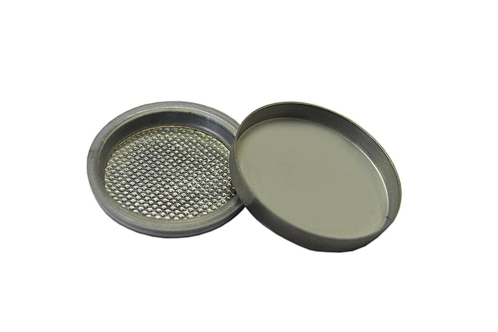 Al-Clad CR2032 Coin Cell Case (20d x 3.2mm) for Li-ion Battery for > 4.5V - 60 Sets/pck - CR2032-CASE-AL2S