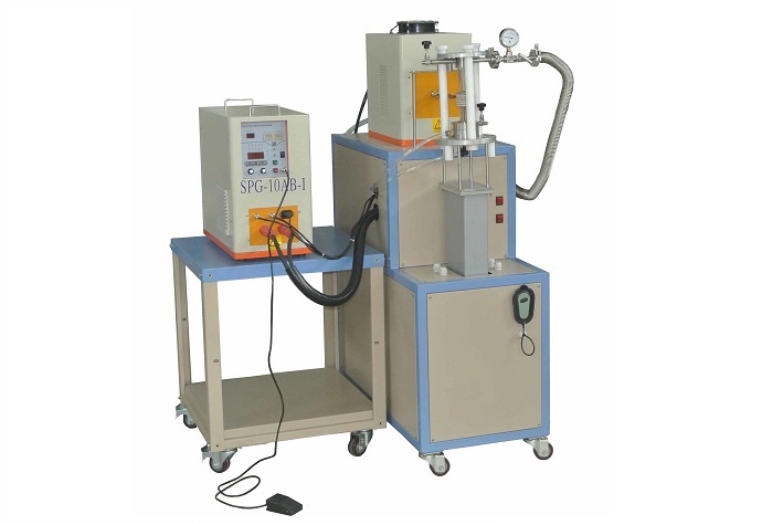 Compact Levitation Cold Crucible Vacuum Melting Furnace（10KW, 5g Max.) - EQ-FMF-10