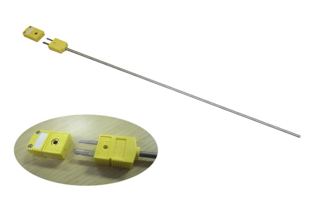 Thermocouple: K type 3mm OD x 9