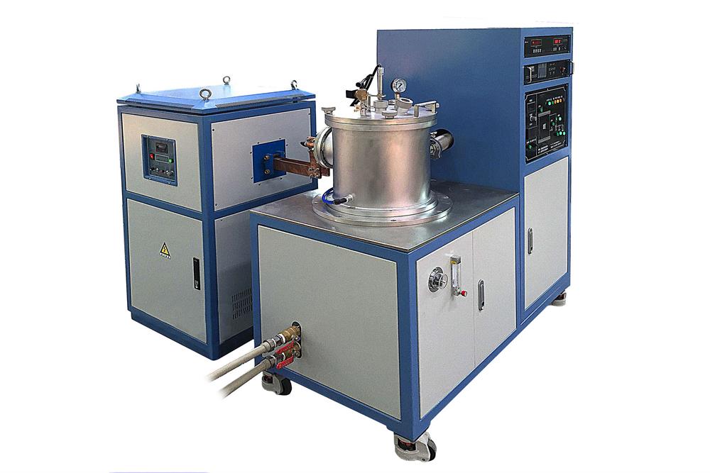 Cold Crucible Vacuum Levitation Melting Furnace (65KW, 250g Ti Max.) with Magnetic Stirring Function - EQ-FMF-65