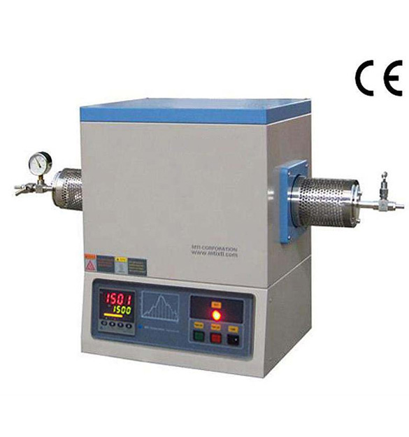 1800°C Vacuum and Tube Furnace (60mm OD) with Kanthal Super-1900 Heating Element - GSL-1800X-K60