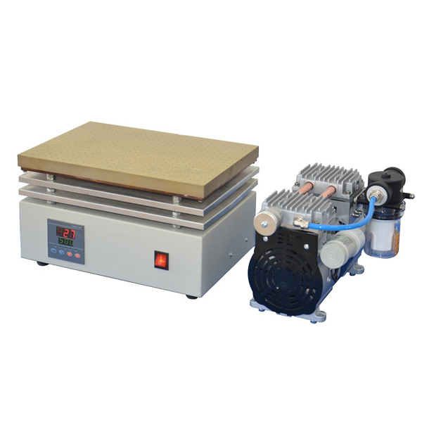 500°C Heating Plate (350L x 240W, mm) with Optional Vacuum Chuck & Pump - HP-500V