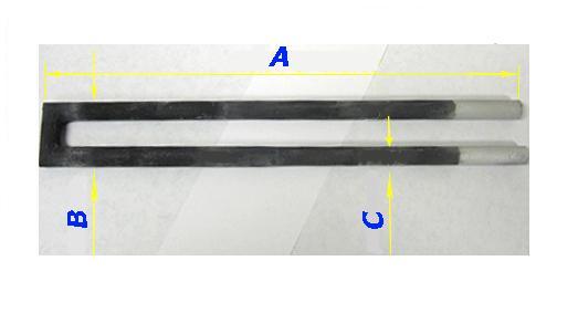 SiC Heating Element for KSL-1500X-S Muffle Furnace - EQ-KSL-1500XS-HEL