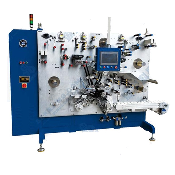 R2R Automatic Winder with Electrode Cutting off and Taping for Cylinder Cell 4680 - 46120 - MSK-112R-AL