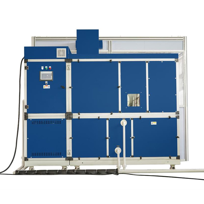 Small Drying Room (100 SF) with Buffering Room and Self-cleaning Tunnel - MSK-ADR-1500EP40-LD