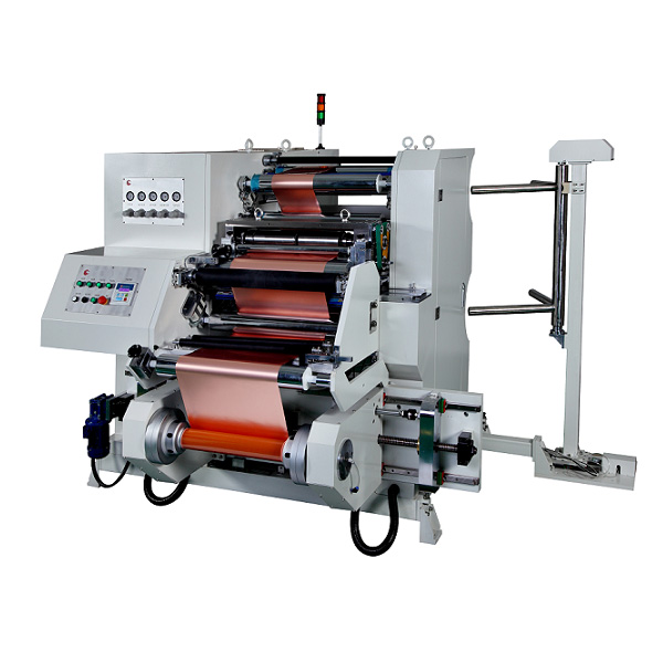 750mm Width Roll to Roll Automatic Slitting Machine for Cylinder Battery Production - MSK-DSC-F750