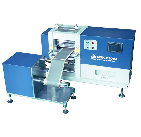 Roll to Roll Pressure Controlled Rolling Pres for Battery Electrodes (Max. 300mm Width) - MSK-E2300B