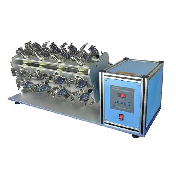 High Throughput V-Type Mixing Machine with 32 SS Tanks ( 50 ml each, Ar Gas Compatible) - MSK-SFM-32