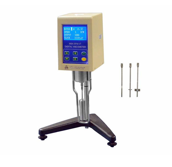 Digital Battery Slurry Viscosity Tester (10-10^5 mPascal-second) With Temp Monitor - MSK-SFM-VT2