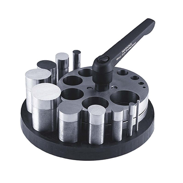 Manual Disc & Ring Cutter Set for Metallic up to 1.29mm Thick (10 pcs die) - MSK-T-09-LD