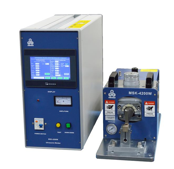 4.2KW Ultrasonic Metal Welder (MAX 50 layers) with Touch-Screen Digital Controller, 20KHz - MSK-4200W