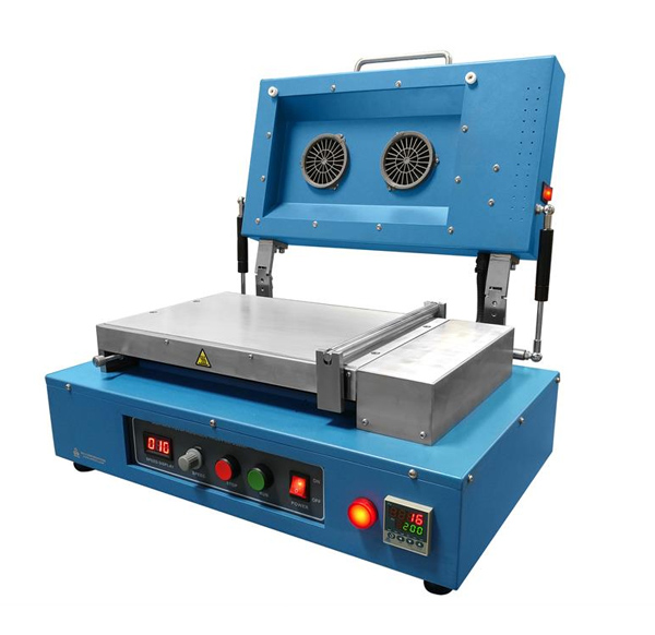 250ºC Tape Casting Coater with Heated Vacuum Bed (250Wx400L mm) & Doctor Blade - MSK-AFA-H200A