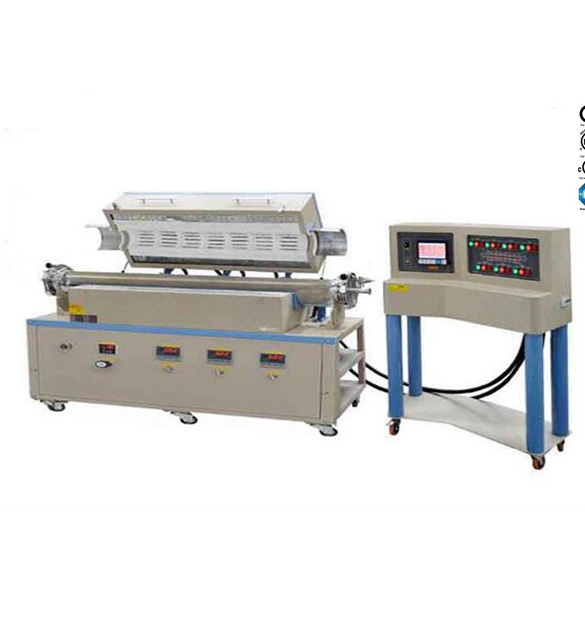 1100°C 8-Zone High Pressure Super-Alloy Tube Furnace w/ Pressure Control System - OTF-1200X-VIII-80-GF