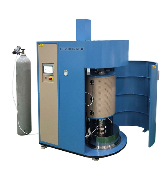 Customized TGA Vacuum and Atmosphere Controlled Tube Furnace optional 1200 - 1700C - OTF-X-TGA