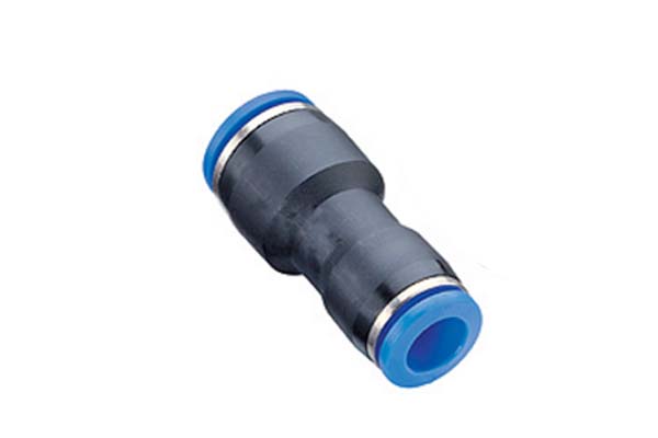 Two-type Push-to-Connect Pneumatic Fittings for MTI Chiller, Union Straight or Union Reducer - MTI-12MM-10MM