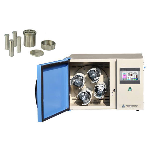 High Throughput Planetary Ball Mill w/ 4 -16 SS Milling Jars (10 -100ml Per Jar) - MSK-SFM-13S