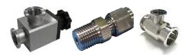 Stainless Steel Vacuum Fitting,  Valve & Feedthrough