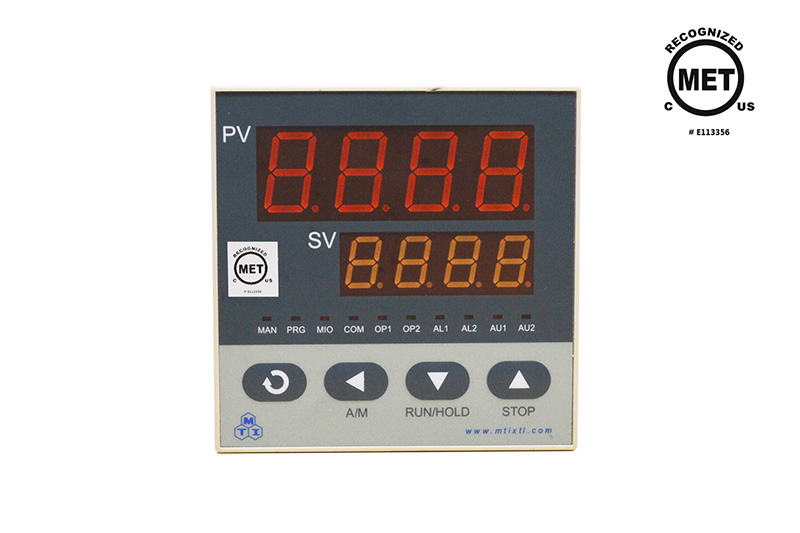 MET Certified Precision Temperature Controller with 30 segement programmable - EQ-YD708P-AG