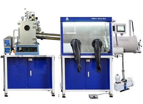 7 kW Melt-spinning System with the Glove Box - VTC-200S-GB