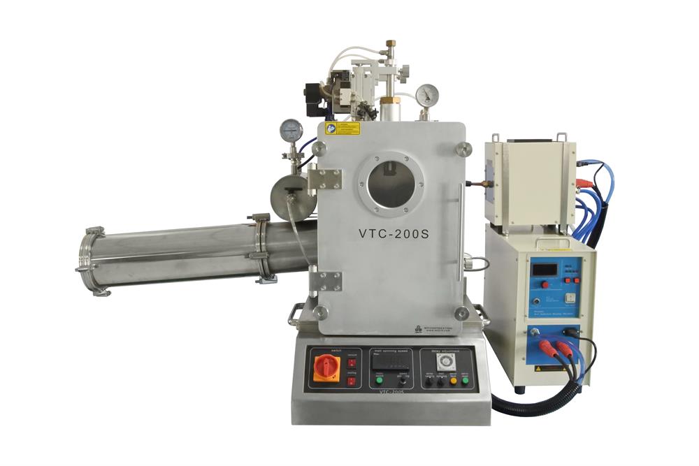 Bench-top Vacuum Melt Spinning System with 15KW Power Supply - EQ-VTC-200S