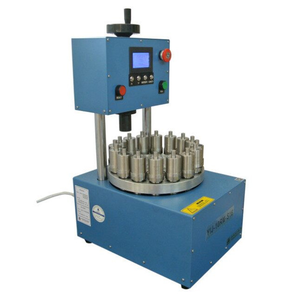 8T Rotary Electric Press wi/ 16-position for High Throughput Pellet Preparation - YLJ-10RM-S16