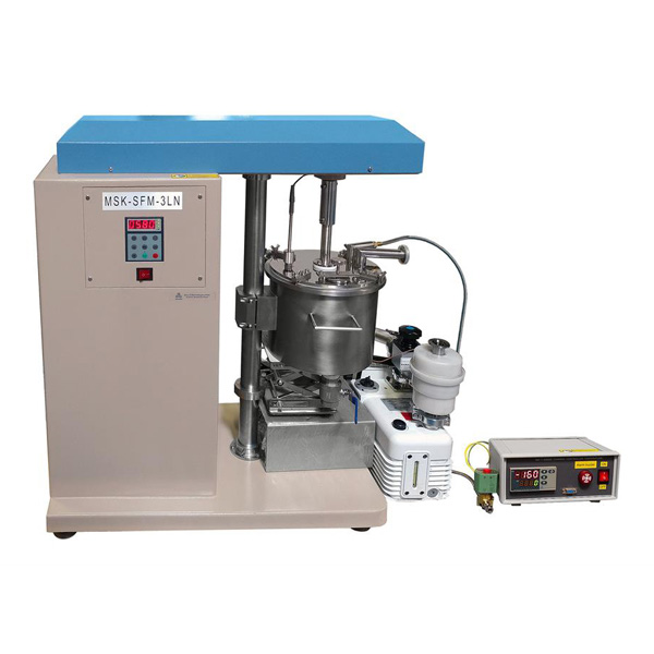 Liquid Nitrogen Cryogenic Rotor Mill with 5 Liter Vacuum Thermal Insulated Tank - MSK-SFM-3LN